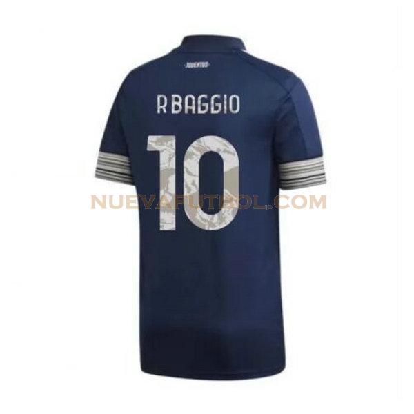 segunda camiseta r.baggio 10 juventus 2020-2021 hombre