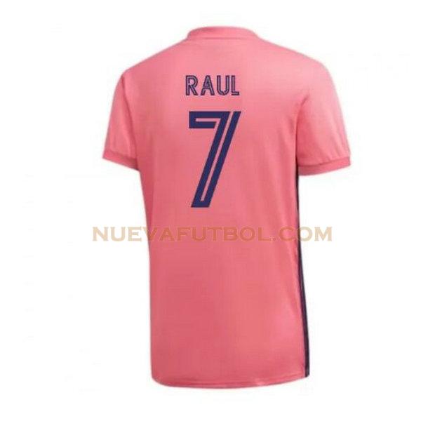 segunda camiseta raul 7 real madrid 2020-2021 hombre