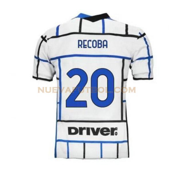 segunda camiseta recoba 20 inter milan 2020-2021 hombre