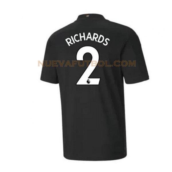 segunda camiseta richards 2 manchester city 2020-2021 hombre