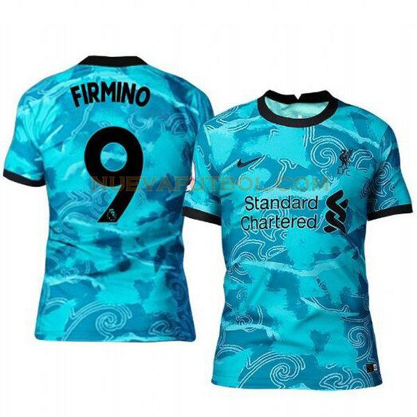 segunda camiseta roberto firmino 9 liverpool 2020-2021 hombre