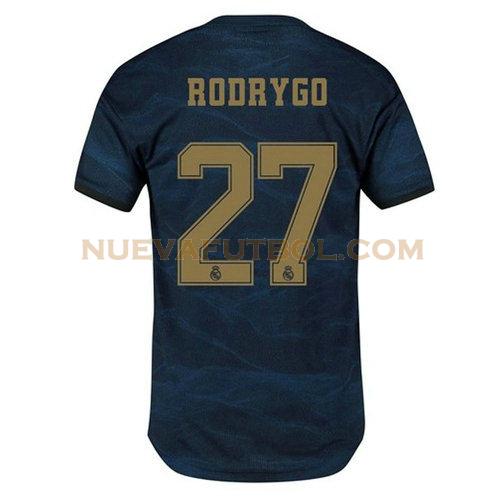 segunda camiseta rodrygo 27 real madrid 2019-2020 hombre