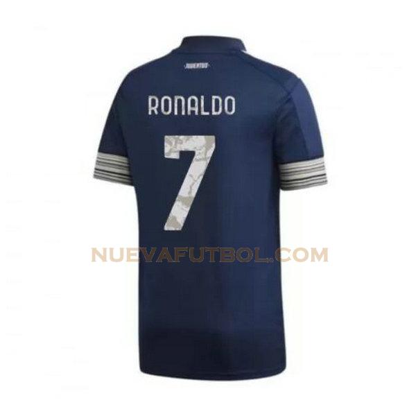 segunda camiseta ronaldo 7 juventus 2020-2021 hombre