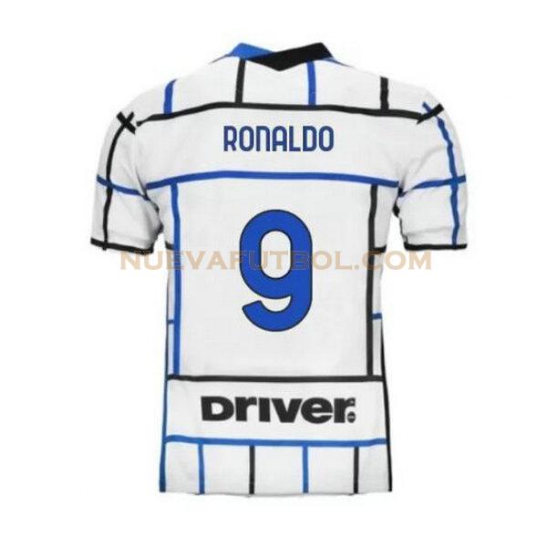 segunda camiseta ronaldo 9 inter milan 2020-2021 hombre