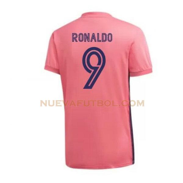 segunda camiseta ronaldo 9 real madrid 2020-2021 hombre