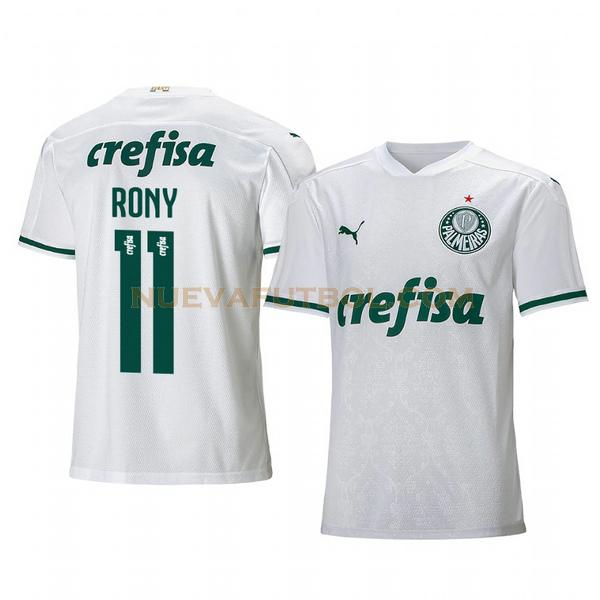 segunda camiseta rony 11 palmeiras 2020-2021 hombre