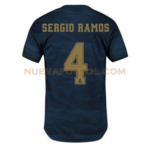 segunda camiseta sergio ramos 4 real madrid 2019-2020 hombre