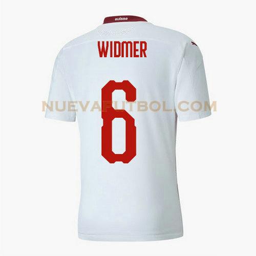 segunda camiseta silvan widmer 6 suiza 2020 hombre