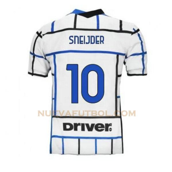 segunda camiseta sneijder 10 inter milan 2020-2021 hombre