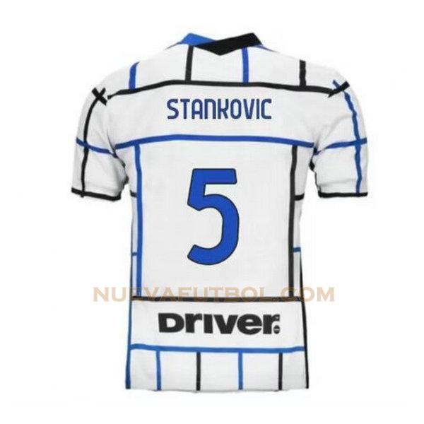 segunda camiseta stankovic 5 inter milan 2020-2021 hombre