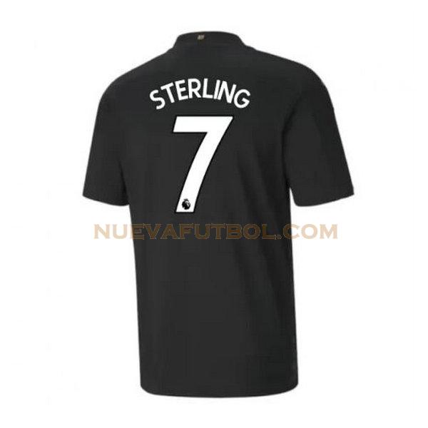 segunda camiseta sterling 7 manchester city 2020-2021 hombre