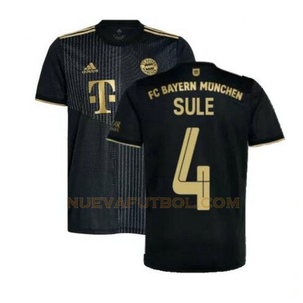 segunda camiseta sule 4 bayern de múnich 2021 2022 negro hombre