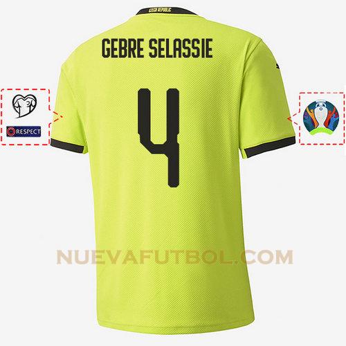 segunda camiseta theodor gebre selassie 4 republica checa 2020 hombre