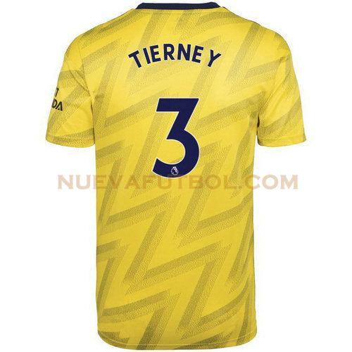 segunda camiseta tierney 3 arsenal 2019-2020 hombre