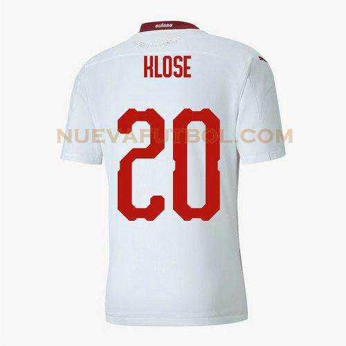 segunda camiseta timm klose 20 suiza 2020 hombre