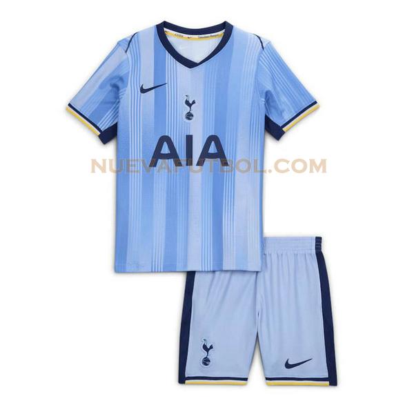 segunda camiseta tottenham hotspur 2024 2025 azul niño