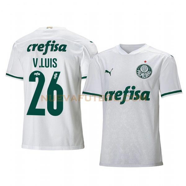 segunda camiseta victor luis 26 palmeiras 2020-2021 hombre