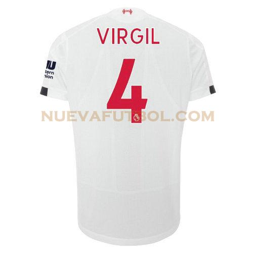 segunda camiseta virgil 4 liverpool 2019-2020 hombre