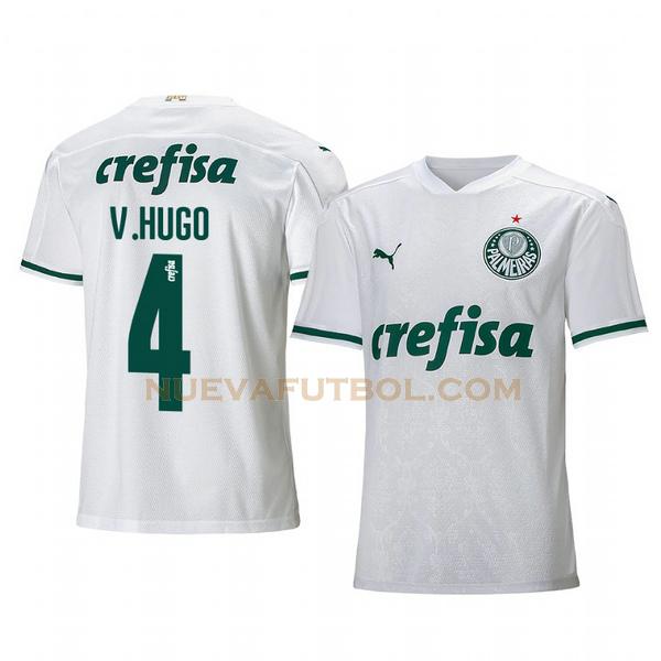 segunda camiseta vitor hugo 4 palmeiras 2020-2021 hombre