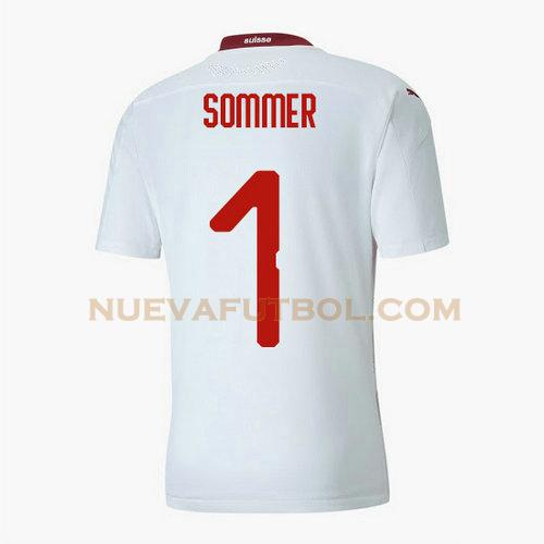 segunda camiseta yann sommer 1 suiza 2020 hombre