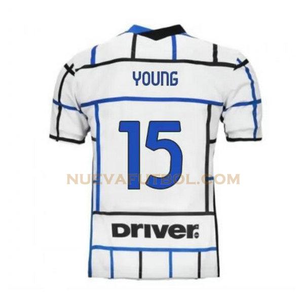 segunda camiseta young 15 inter milan 2020-2021 hombre