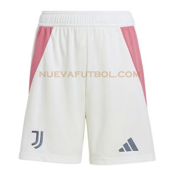 segunda pantalones cortos juventus 2024 2025 blanco hombre