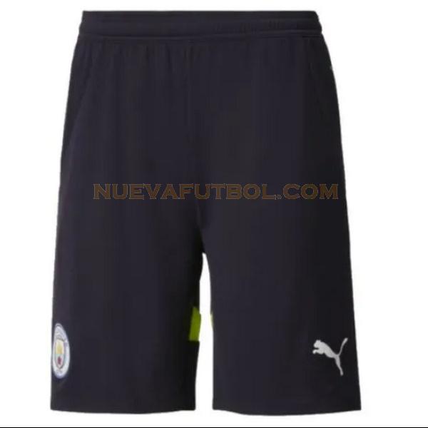 segunda pantalones cortos manchester city 2024 2025 negro hombre