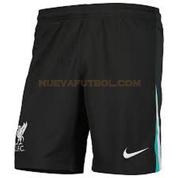 segundaa pantalones cortos liverpool 2024 2025 negro hombre