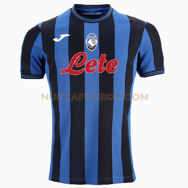 tailandia primera camiseta atalanta bc 2024 2025 azul negro hombre