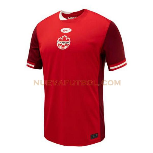 tailandia primera camiseta canada 2024 rojo hombre