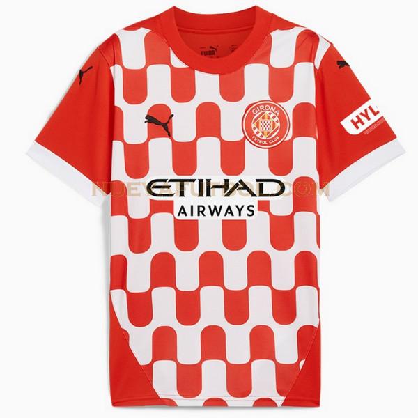 tailandia primera camiseta girona 2024 2025 rojo blanco hombre