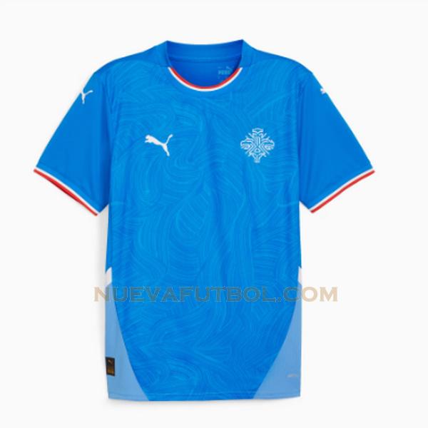 tailandia primera camiseta islandia 2024 azul hombre