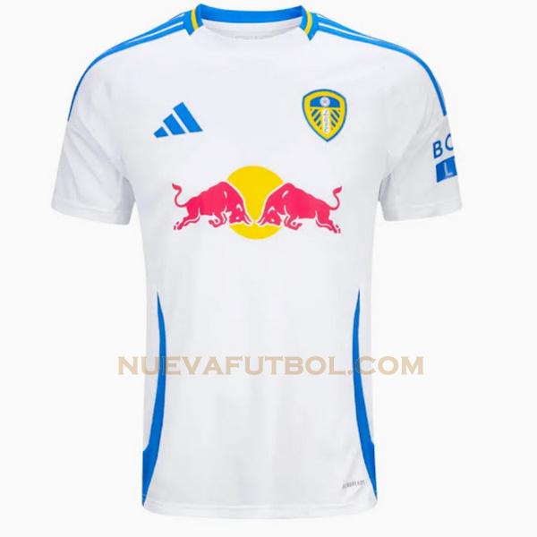 tailandia primera camiseta leeds united 2024 2025 blanco hombre