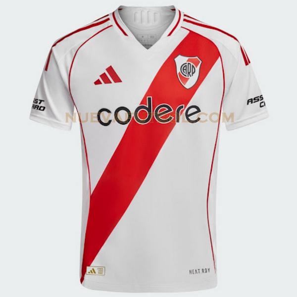 tailandia primera camiseta river plate 2024 2025 blanco hombre