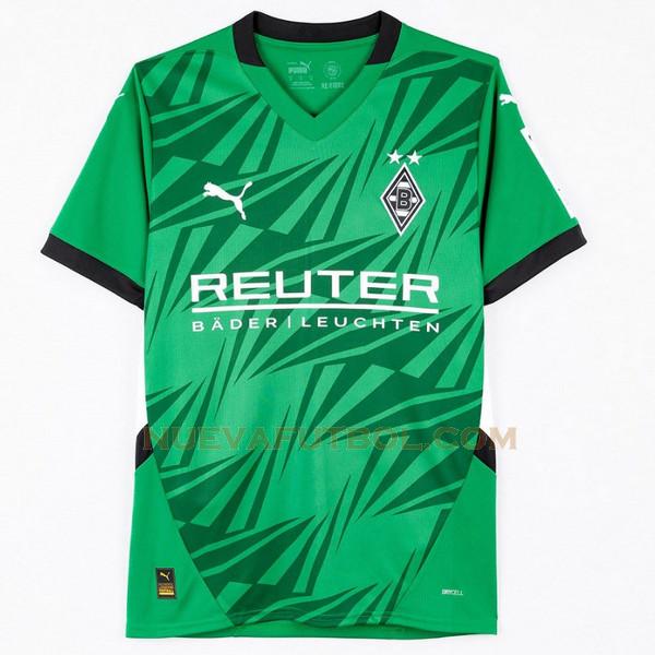 tailandia segunda camiseta borussia mönchengladbach 2024 2025 verde hombre