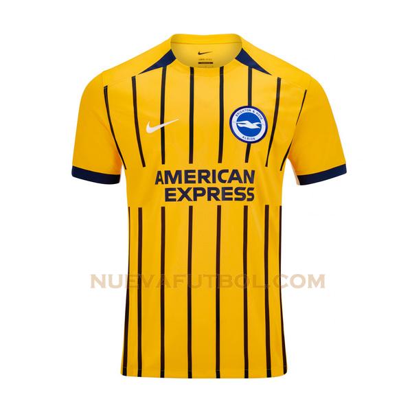 tailandia segunda camiseta brighton 2024 2025 amarillo hombre