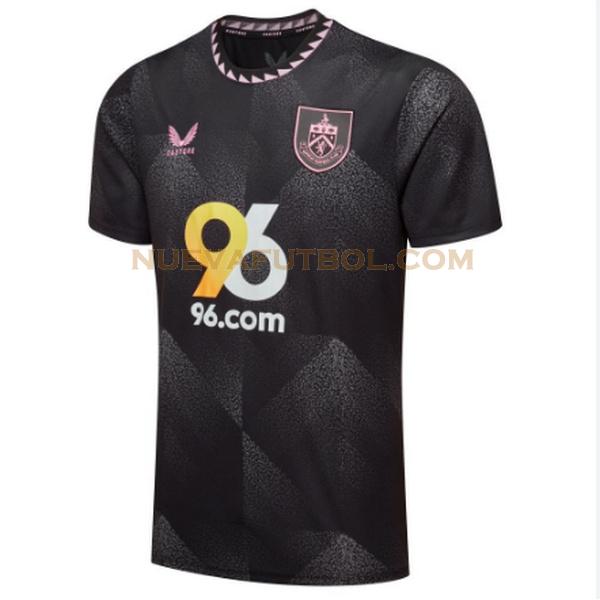 tailandia segunda camiseta burnley 2024 2025 negro hombre