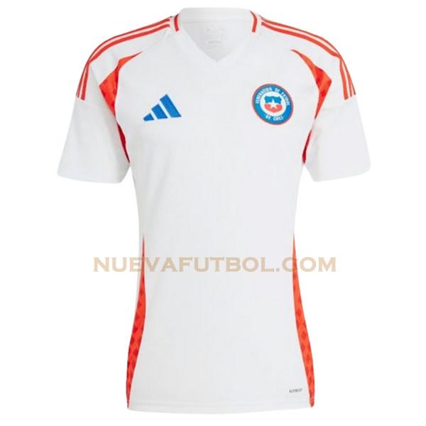 tailandia segunda camiseta chile 2024 blanco hombre