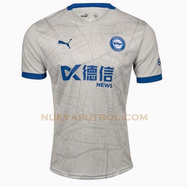 tailandia segunda camiseta deportivo alavés 2024 2025 blanco hombre