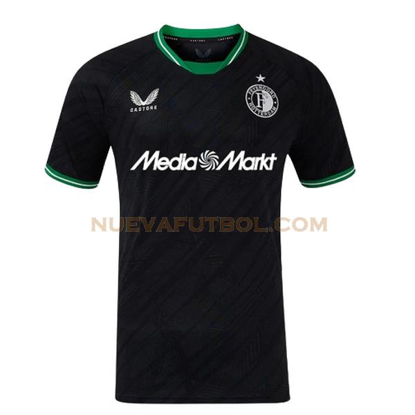 tailandia segunda camiseta feyenoord rotterdam 2024 2025 negro hombre