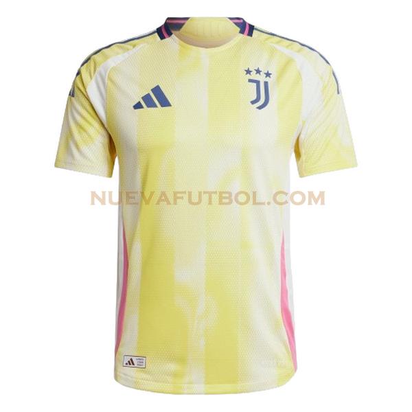 tailandia segunda camiseta juventus 2024 2025 amarillo hombre