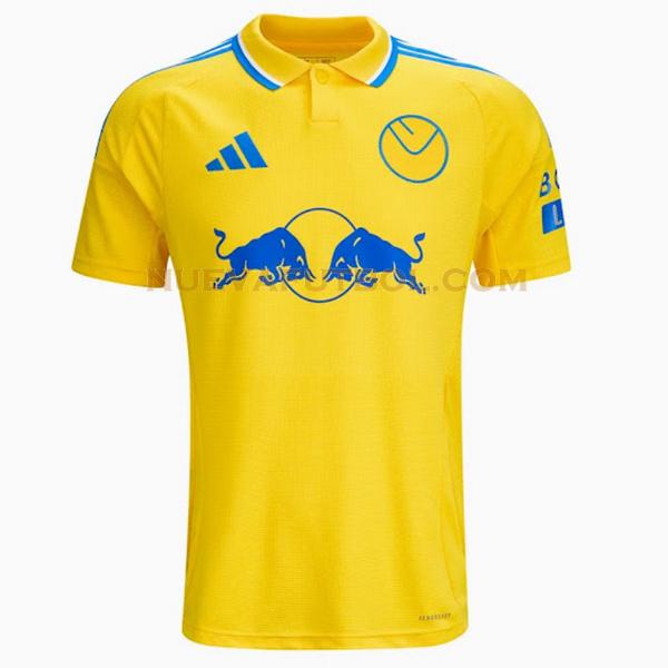 tailandia segunda camiseta leeds united 2024 2025 amarillo hombre