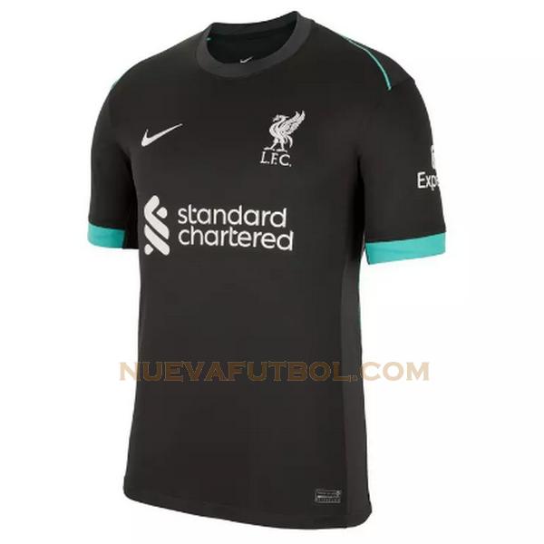 tailandia segunda camiseta liverpool 2024 2025 negro hombre