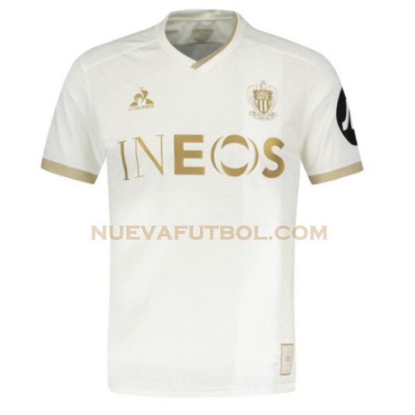 tailandia segunda camiseta ogc nice 2024 2025 blanco hombre