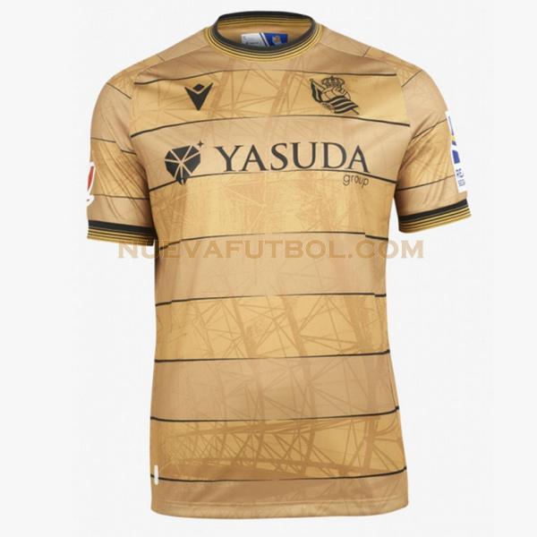 tailandia segunda camiseta real sociedad 2024 2025 amarillo hombre