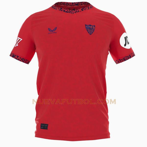 tailandia segunda camiseta sevilla 2024 2025 rojo hombre