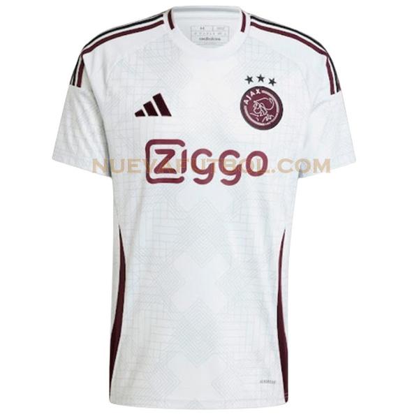 tailandia tercera camiseta ajax 2024 2025 blanco hombre