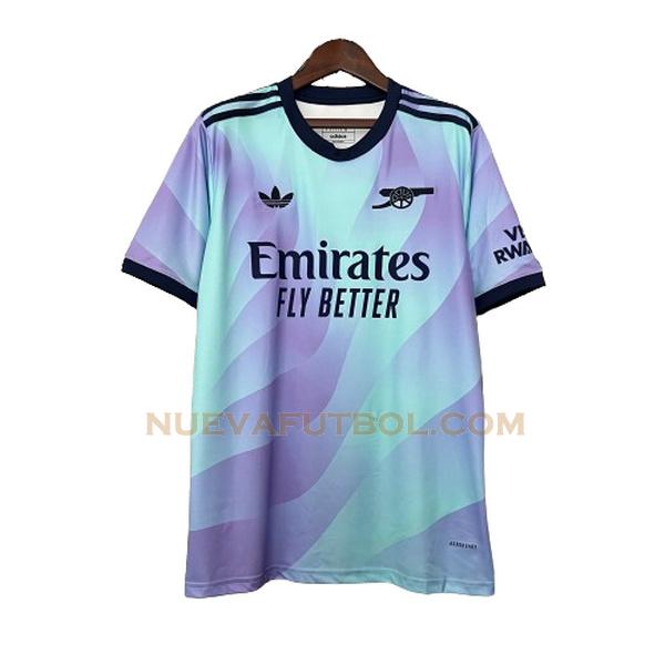 tailandia tercera camiseta arsenal 2024 2025 purple hombre