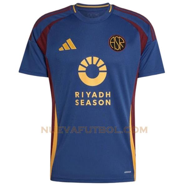 tailandia tercera camiseta as roma 2024 2025 azul hombre