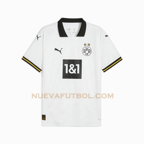 tailandia tercera camiseta borussia dortmund 2024 2025 blanco hombre